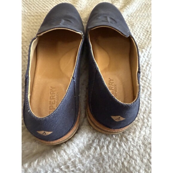 Sperry Top-Sider Women anchor Loafer Size 9.5 navy blue - Picture 10 of 15